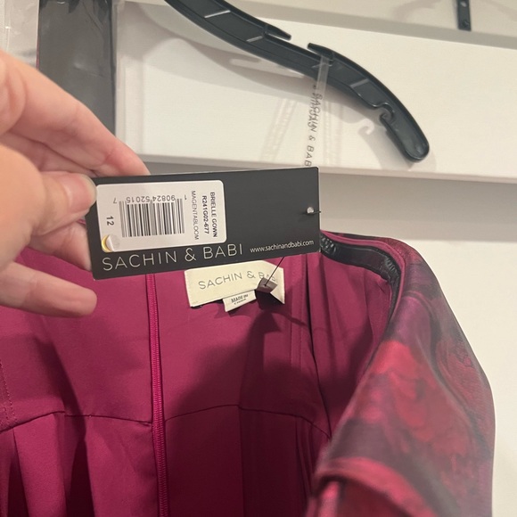 NWT Sachin & Babi Brielle Gown - Picture 6 of 6